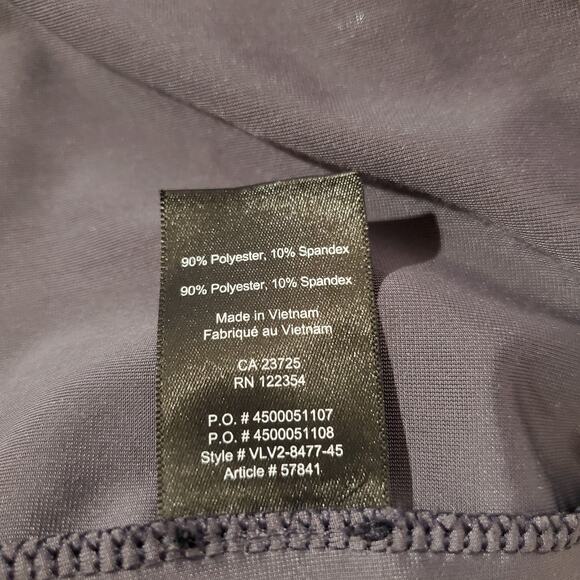 Aritzia Talula Lambeth Darkness Velvet Skater Dress Womens Size XS Purple Gray - Picture 8 of 10